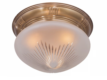 PRAGUE 30/2 - Brass ceiling light by Patinas Lighting - view 2